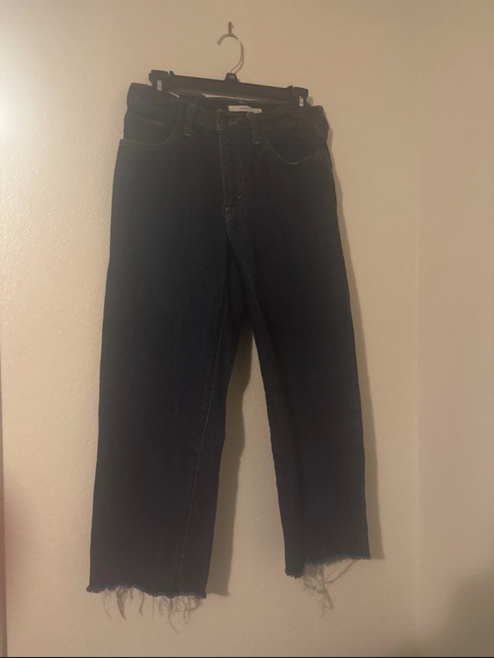 Levi’s ‘94 baggy raw hem jeans